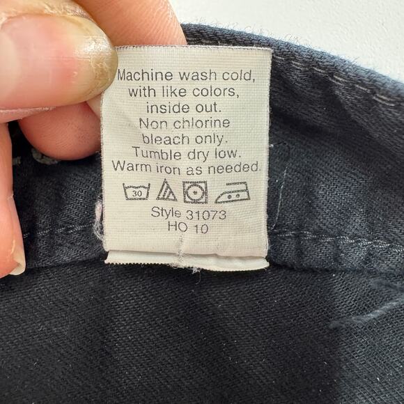 J.Crew Jeans Womens 29 Black Leggy Denim Skinny‎ Mid Rise Cotton - Picture 8 of 10